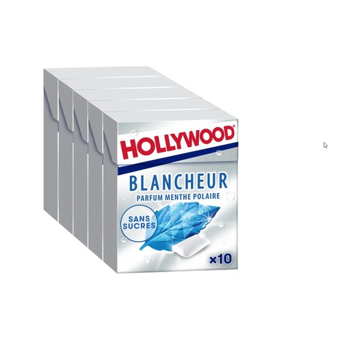 Hollywood White peppermit 5x14g