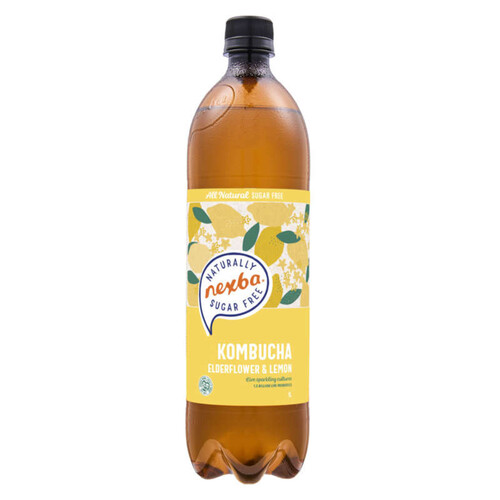 Nexba kombucha Fleur de sureau citron 1l