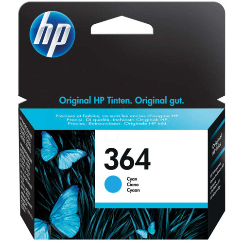 Hp Cartouche D'Encre Cyan N°364