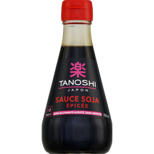Tanoshi Sauce Soja Epicée 200ml 