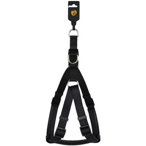 Animalis Harnais Basic Confort T2 20mm et 57/75cm pour Chien Noir