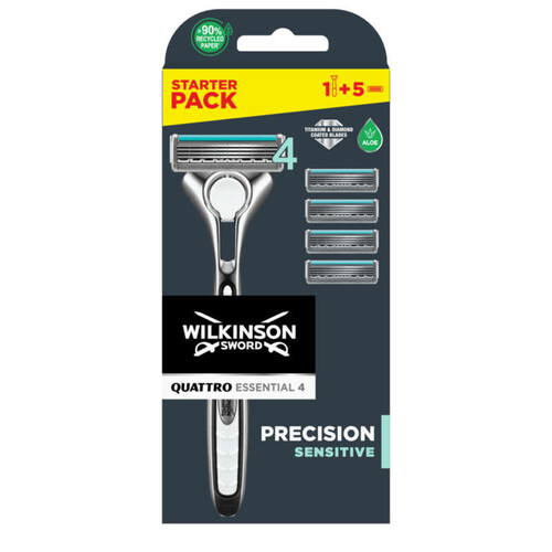 Wilkinson Rasoir Starter Quattro Sensitive