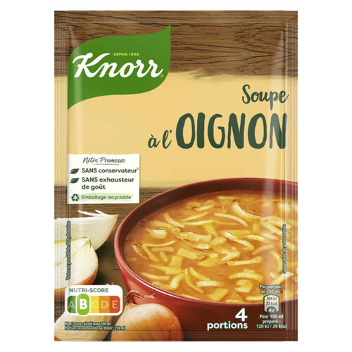 Knorr Soupe À L'Oignon 84G 4 Portions