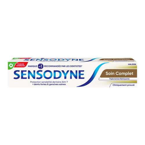 Sensodyne Dentifrice Soin Complet Triple Action 75ml