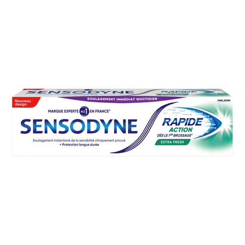 Sensodyne Dentifrice rapide action extra-fresh 75ml