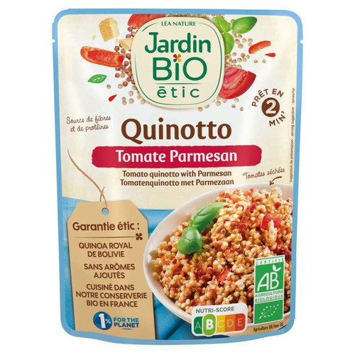 Jardin Bio Quinotto Tomate Parmesan 220g