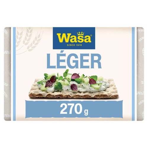 Wasa Biscottes croustillantes léger 270g