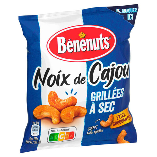 Benenuts Noix De Cajou Grillées A Sec 165