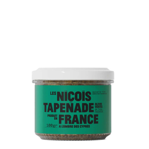 Les Niçois tapenade verte de tata paulette 100g