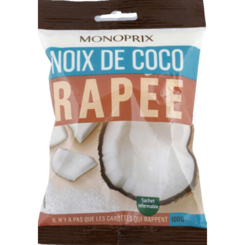 Monoprix Noix de Coco Rapée 100g