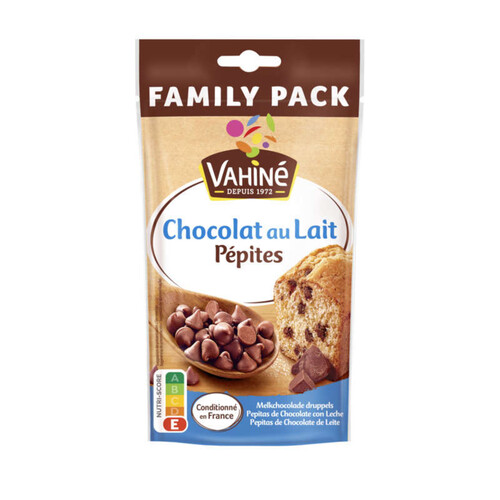 Vahiné Pépites Chocolat Au Lait 200g