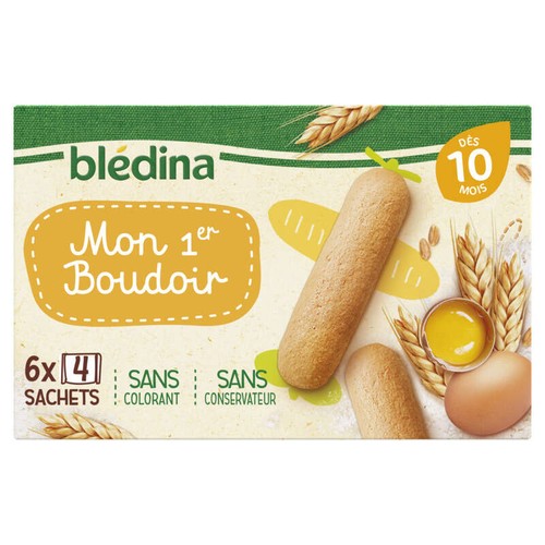 Bledina Mon 1er Boudoir Dès 10 Mois, 120g