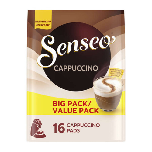 Senseo Cappuccino café en dosettes x 16 -184g