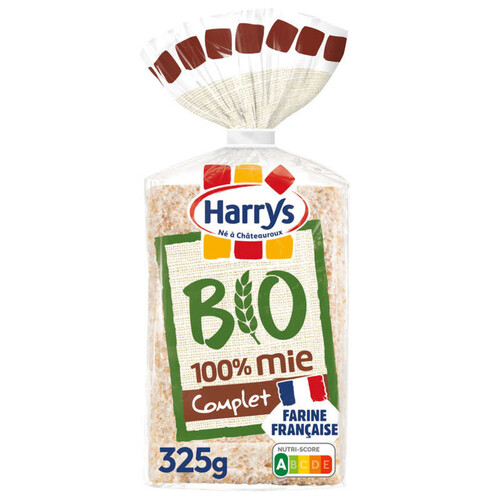 Harrys Pain 100% Mie Complet Bio 325g