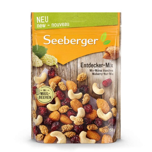 Seeberger Mix-Mûres blanches 150g