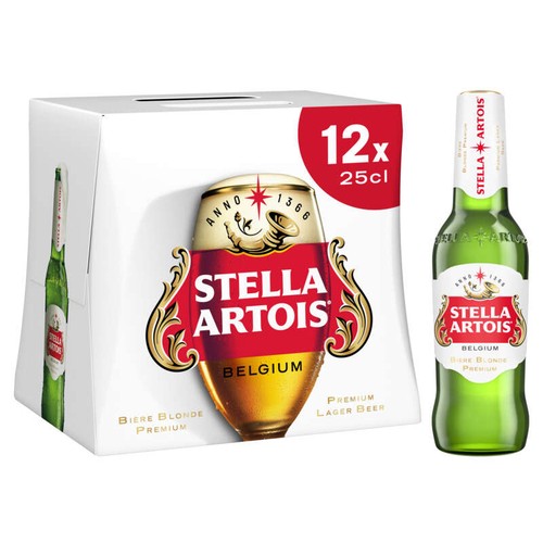 Stella Artois 12x25cl