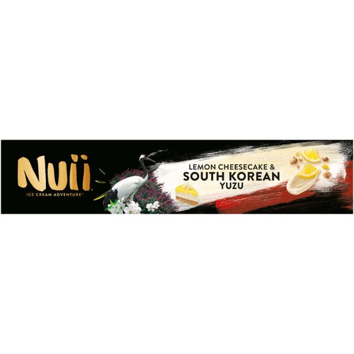 Nuii Bâtonnets Lemon Cheesecake & South Korean Yuzu x4