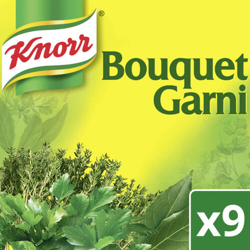 Knorr Bouillon Cubes Bouquet Garni Thym Persil Laurier 9 Cubes 99g