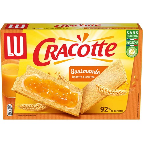 Lu Cracottes Biscottes Gourmandes 250g