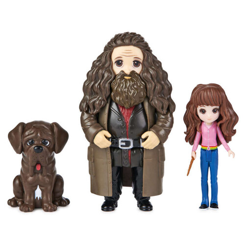Spin Master Harry Potter Magical Minis Pack Amitié - Figurine Hermione Granger & Rubeus Hagrid