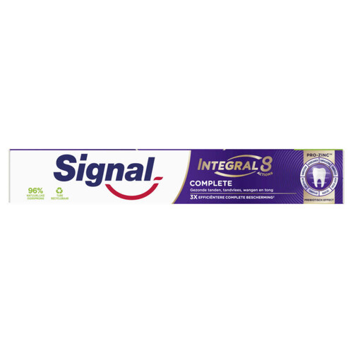 Signal integral 8 dentifrice complet prébiotique 75ml