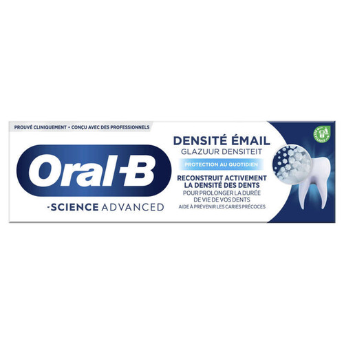 Oral-B Dentifrice Pro Science Densité Protection au quotidien 75ml