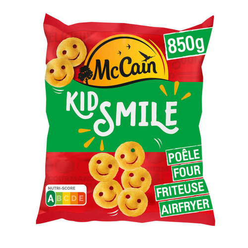 Mccain pomme de terre kid smile 850g