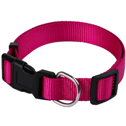 Animalis Collier Basic pour Chien 25mm 44/65cm, Fushia