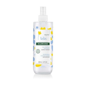 [Para] Klorane Bébé Eau Fraîche Parfumée au Calendula Apaisant Corps & Cheveux Peau Normale 500ml