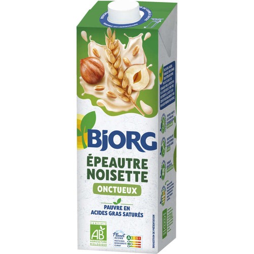 Bjorg Boisson Végétale Épeautre Noisette Bio 1L