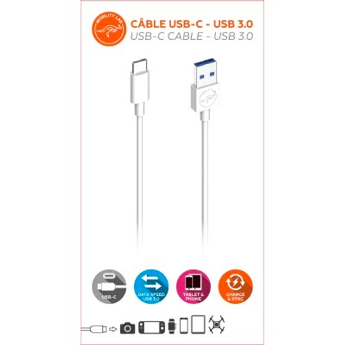 Mobility Cable Usb-C Blanc