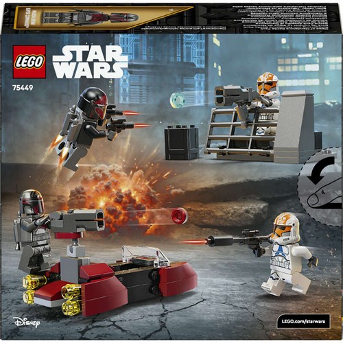 Lego® star wars™ 75449 pack de combat le siege de mandalore