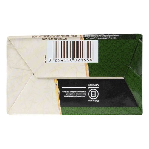 Isigny Sainte Mère Beurre Bio Isigny Doux 200g