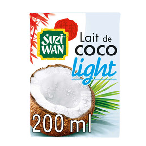 Suzi Wan Lait de Coco Light 200ml
