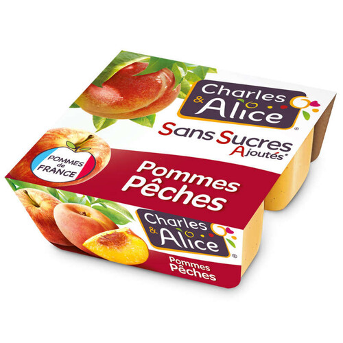 Charles & Alice Pomme pêche 400g