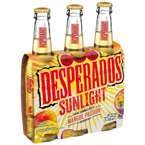 Desperados Sunlight Mangue & Passion 3x33cl