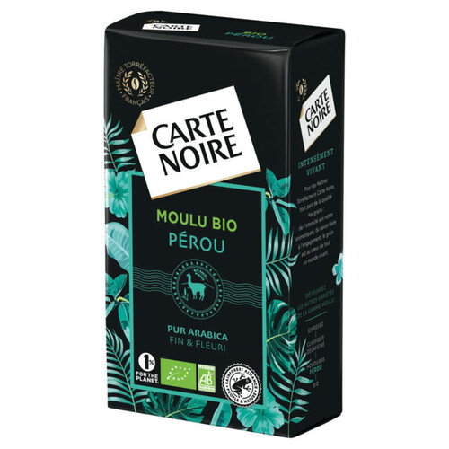 Carte Noire Café Moulu Bio Pérou 250G