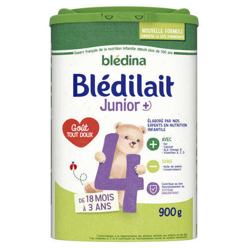 Blédina Bledilait Junior En Poudre + Des 18 Mois 900G