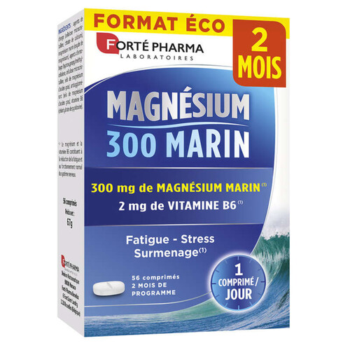 [Para] Forté Pharma FortéMag 300 Marin x56 comprimés