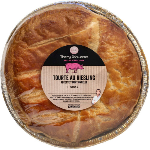 Schweitzer Tourte au riesling 600g