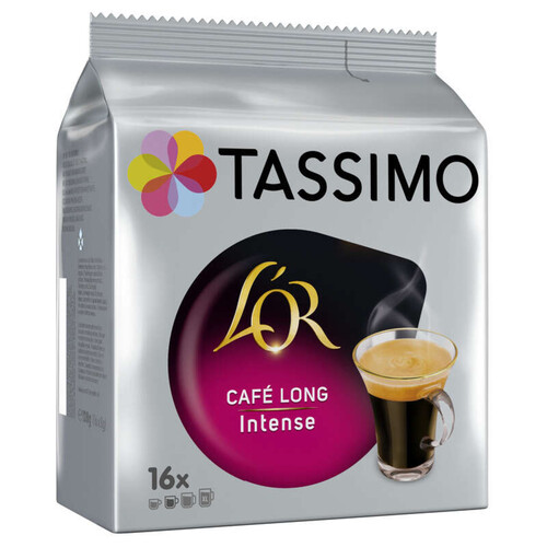 Tassimo L'Or Café Long Intense x16 dosettes 128g