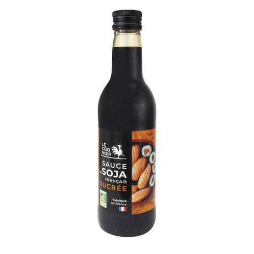 Le Coq Noir sauce soja sucrée bio 375ml