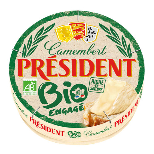 Président Camembert Bio Engagé 250g