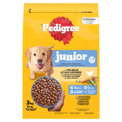Pedigree Croquettes Volaille Chiot 3kg