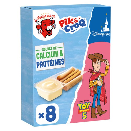 La Vache qui rit Pik & Croq x8 280g
