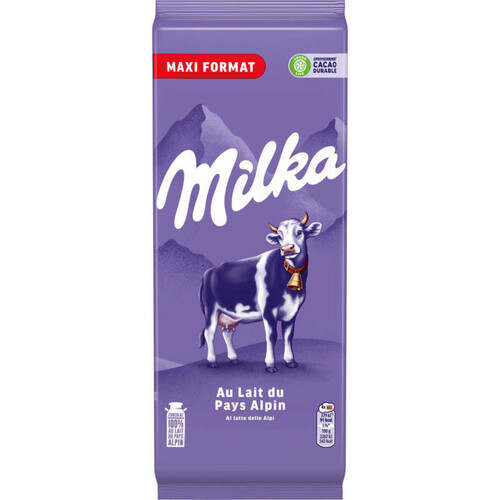 Milka Tablette Chocolat au Lait du Pays Alpin 200g