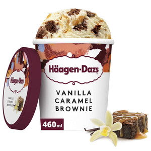 Haagen Dazs Pot Vanilla caramel brownie 386g