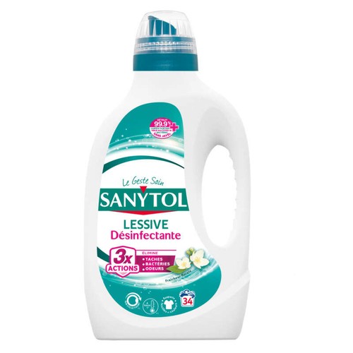 Sanytol Lessive concentrée désinfectante florale 1.70L