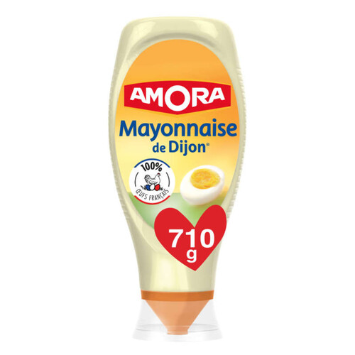 Amora Mayonnaise De Dijon Nature Flacon Souple 710g