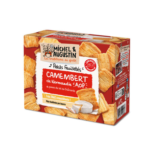 Petits feuilletés au Camembert AOP 80g